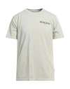 Holubar Man T-shirt Beige Size L Cotton