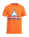 Holubar Man T-shirt Orange Size Xs Cotton In Orange