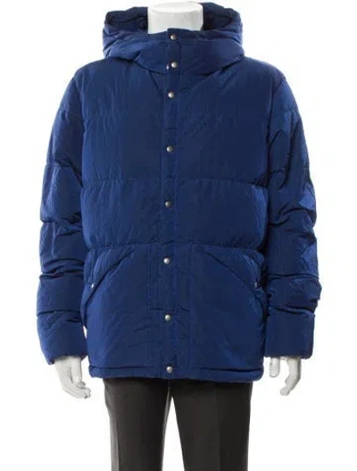 Pre-owned Holubar Puffer Coat In Blue