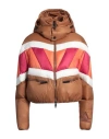 Holubar Woman Down Jacket Brown Size 5 Polyamide