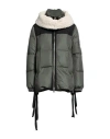 Holubar Woman Down Jacket Green Size L Polyester In Green