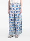 Holy Caftan Pan Pants In Grey Cotton In Grey