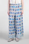 Holy Caftan Pan Pants In Grey Cotton