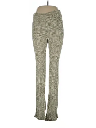 Pre-owned Holzweiler Active Pants In Green