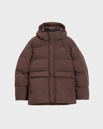 Holzweiler Besseggen Down Jacket In Mörkbrun