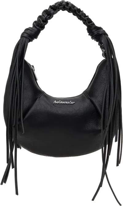 Holzweiler Black Cocoon Micro Bag In 1051 Black