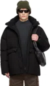 Holzweiler Black Dovre Down Jacket In Black1051