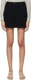 Holzweiler Black Gorti Miniskirt In 1051 Black