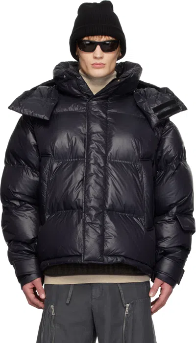 Holzweiler Black Narvik Short Down Jacket In Black1051