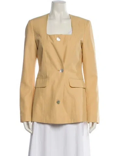 Pre-owned Holzweiler Blazer In Yellow