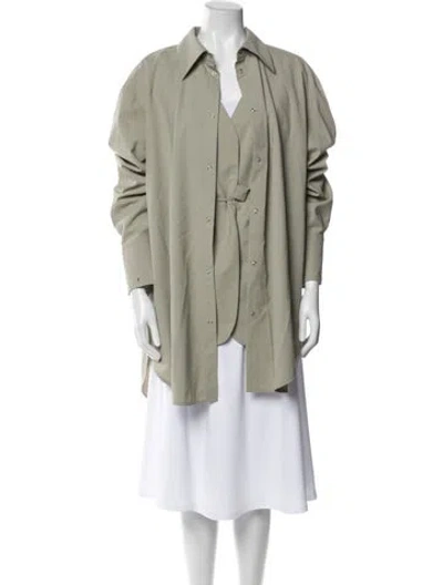 Pre-owned Holzweiler Bow Accents Set In Neutral