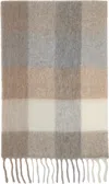 Holzweiler Brown & Gray Fresia Scarf In Cappucino 3242