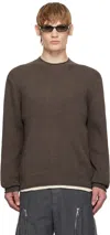 Holzweiler Brown Avail Utility Sweater In Brown1104
