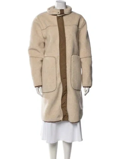 Pre-owned Holzweiler Coat In Neutral