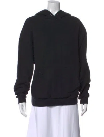 Pre-owned Holzweiler Crew Neck Long Sleeve Hoodie In Black