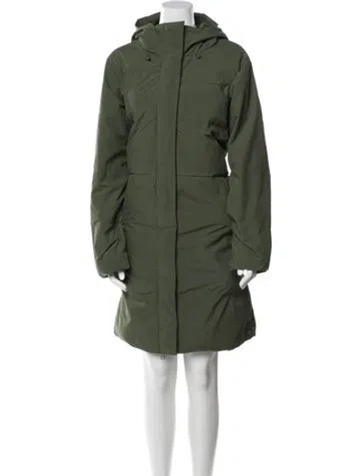 Pre-owned Holzweiler Down Coat In Green