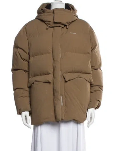 Pre-owned Holzweiler Down Jacket In Brown