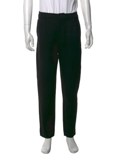 Pre-owned Holzweiler Dress Pants In Black
