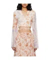 Holzweiler Floral Pattern Printed Blouse In Pink