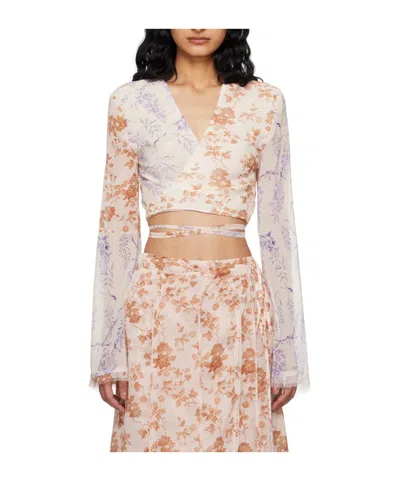 Holzweiler Floral Pattern Printed Blouse In Pink