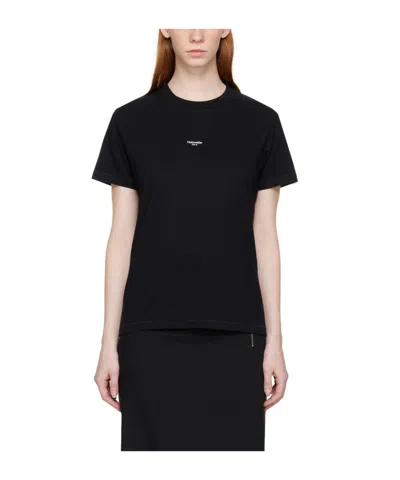 Holzweiler Front Logo T-shirt In Black