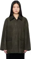 Holzweiler Green Dino Jacket In 1304 Dk. Green