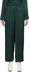 Holzweiler Green Luka Trousers In 1304 Dk. Green