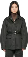 Holzweiler Green Pepha Jacket In 1304 Dk. Green