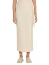 Holzweiler Crochet Kelp Midi Skirt In White