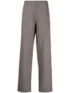 Holzweiler Logo-print Track Pants In Grey