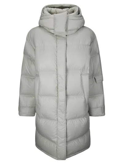 Holzweiler Long Oversized Puffer Jacket In Green