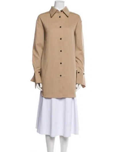 Pre-owned Holzweiler Long Sleeve Tunic In Neutral