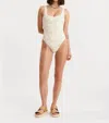 Holzweiler Makeba Swimsuit In Yellow Mix In Multi