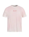 Holzweiler Man T-shirt Light Pink Size Xs Organic Cotton In Pink