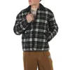 Holzweiler Men's Green Mix Gomezi Check Combat Jacket In Green