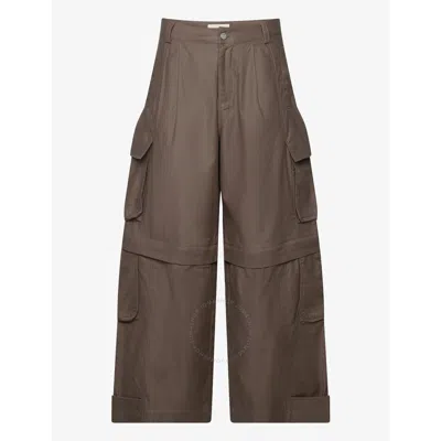Holzweiler Brown Noid Cargo Pants In Green