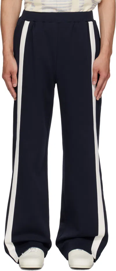 Holzweiler Navy Ginola Track Pants In Blue
