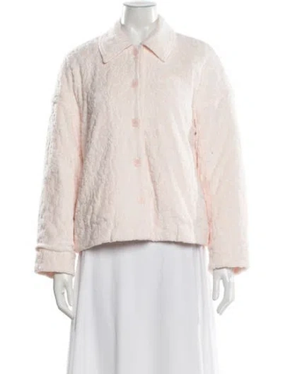 Pre-owned Holzweiler Patterned Jacket In Pink