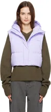 Holzweiler Purple Sula Down Vest In 1405 Lilac