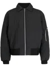 Holzweiler Quilted Bomber Jacket In Black