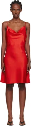 Holzweiler レッド Eila ミニドレス