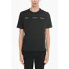 Holzweiler Solid Color W.kjerag National Crew-neck T-shirt With Back Pr