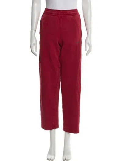 Pre-owned Holzweiler Sweatpants In Red