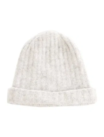 Pre-owned Holzweiler White Alpaca  Beanie