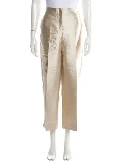 Pre-owned Holzweiler Wide Leg Pants In Neutral