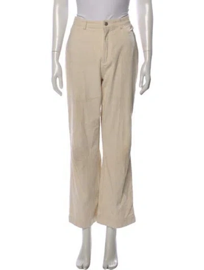 Pre-owned Holzweiler Wide Leg Pants In Neutral