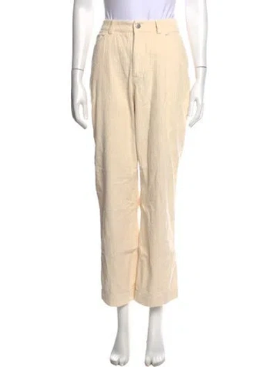 Pre-owned Holzweiler Wide Leg Pants In Neutrals