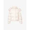 Holzweiler Steilia Down-filled Cropped Puffer Jacket In Pink