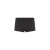 Hom Boxer Taille Basse En Microfibre In Black