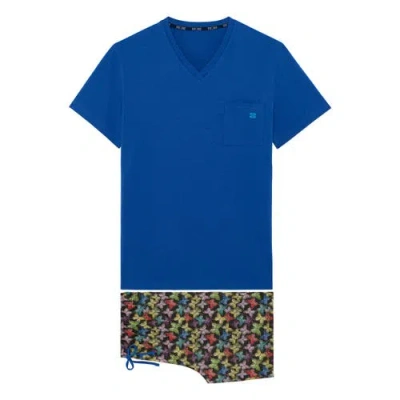 Hom Butterfly Short Sleepwear In Multico Print